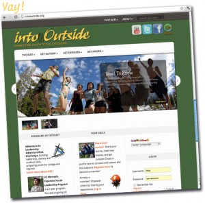 Into Outside - Connecting youth to the outdoors through digital media